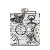 Flasques Alice de lapin blanc au pays des merveilles (Dos)