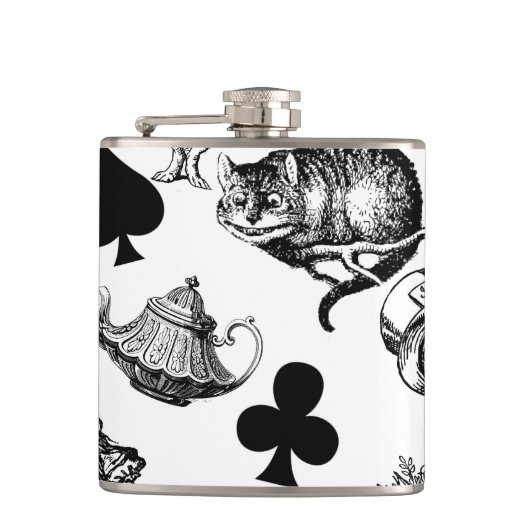 Flasques Alice White Rabbit Wonderland Classic (Devant)