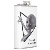 Flasques Alien gris, la vérité est là (Droite)