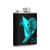 Flasques Alien gris, la vérité est là (Droite)