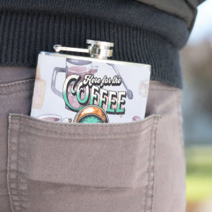 Flasques Alien ici pour le café