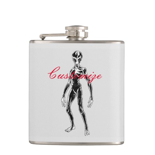 Flasques Alien UFO Thunder_Cove (Devant)