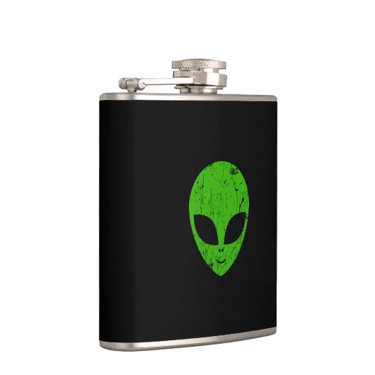 Flasques alien vert tête pour science-fiction extraterrestr (Droite)