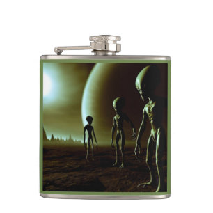 Flasques ALIENS gris SF 1