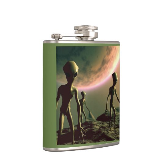 Flasques ALIENS gris SF 2 (Droite)