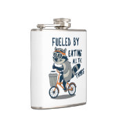 Flasques Alimenté En Mangeant Toutes Les Choses Racoon Cycl (Droite)