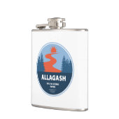 Flasques Allagash Wild Et Pittoresque River Maine (Gauche)