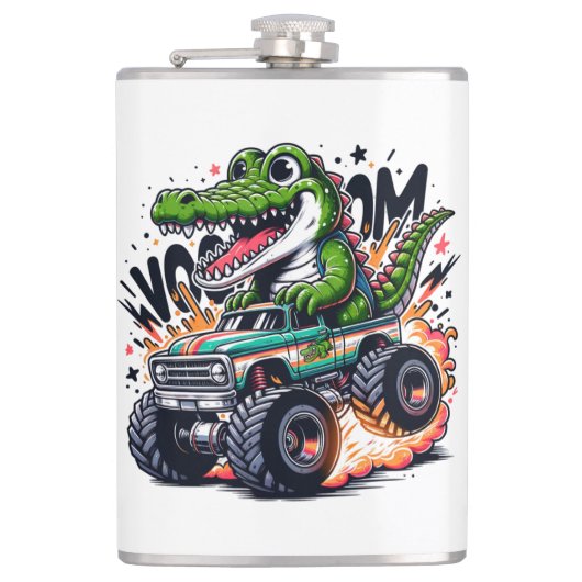 Flasques Alligator (Devant)