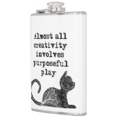 Flasques Almost all creativity implives purposeful play I (Gauche)