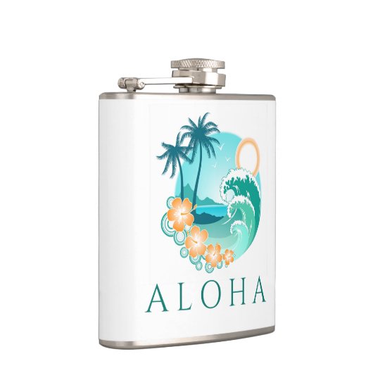 Flasques Aloha Tropical (Droite)