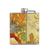 Flasques Alphonse Mucha Art Nouveau Automne (Dos)