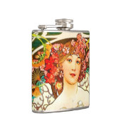 Flasques Alphonse Mucha Art Nouveau Daydream (Droite)