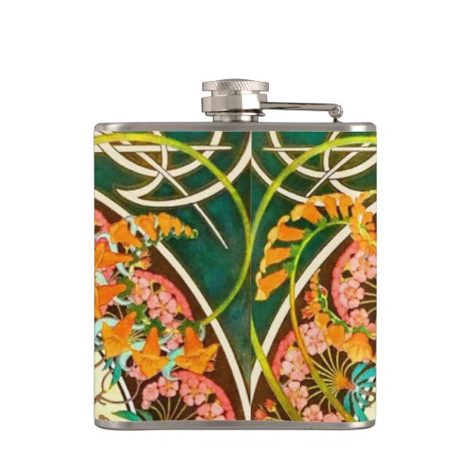 Flasques Alphonse Mucha Art Nouveau Daydream (Dos)