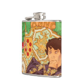 Flasques Alphonse Mucha Prince et Dragon (Gauche)