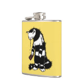 Flasques Amant Chocolat Drôle - Encre Tirée Drooling Chat (Gauche)