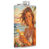 Flasques Ambiance de fête bronzée et éméchée Teint de plage (Droite)