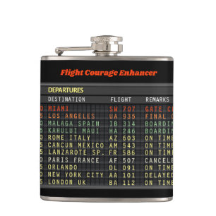 Flasques Améliorateur du courage en vol