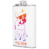 FLASQUES AMÉRICAIN BULLDOG COLORÉ (Gauche)