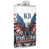 Flasques American Bald Eagle Patriotique USA Drapeau Libert (Droite)