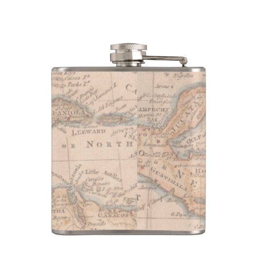 Flasques American Eskimo Chien Pirate Hip Flask (Dos)