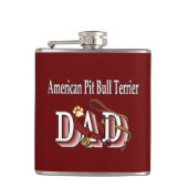 Flasques american pit bull papa (Devant)