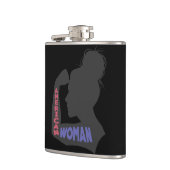 Flasques American Woman gris foncé (Gauche)