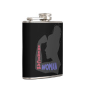 Flasques American Woman gris foncé (Droite)