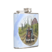 Flasques Amish Buggy (Droite)