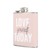 Flasques Amour Positif Vous-Même Aujourd'Hui Citation Paste (Gauche)