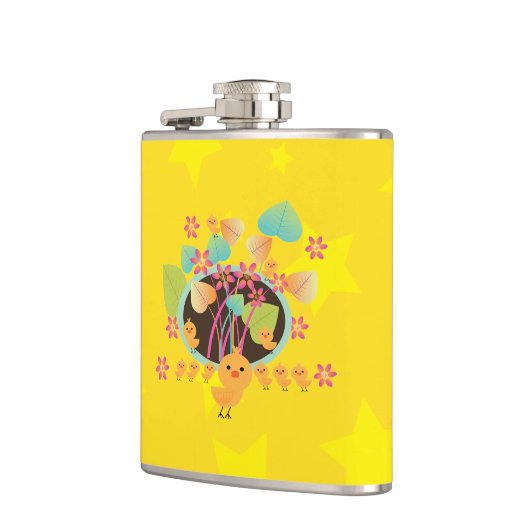 Flasques Amusant petit poulet (Gauche)