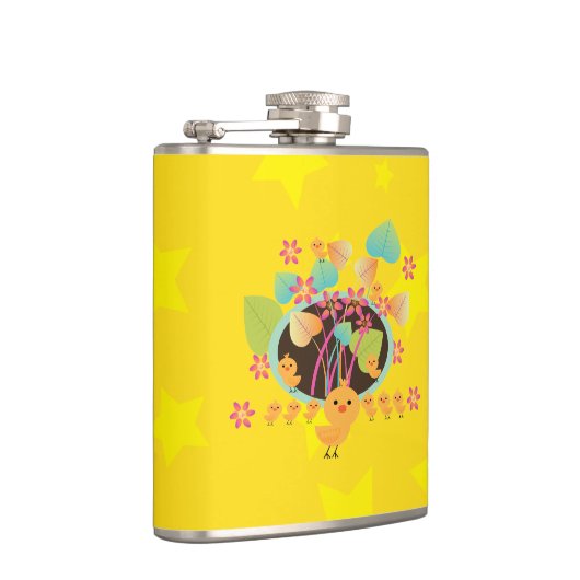 Flasques Amusant petit poulet (Droite)