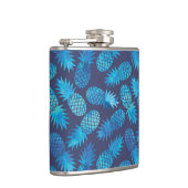 Flasques Ananas bleus de colorant de cravate (Droite)