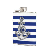 Flasques Ancre Chrome sur les impacts de Navy (Gauche)