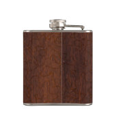 Flasques Ancre Chrome sur Wet Mahogany Imprimer (Dos)