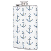 Flasques Ancre nautique Bateau à voile Collage inhabituel (Gauche)