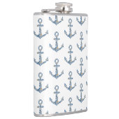 Flasques Ancre nautique Bateau à voile Collage inhabituel (Droite)