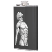 Flasques Android Anatomy: Cyborg Stainless Steel Flask (Gauche)