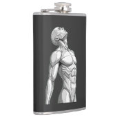 Flasques Android Anatomy: Cyborg Stainless Steel Flask (Droite)