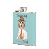 Flasques Anglais Setter Papa (Gauche)