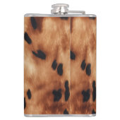 Flasques Animal Brown occidental de vache noire (Dos)