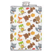 Flasques Animaux de forêt, Animaux de forêt, Animaux d'auto (Dos)