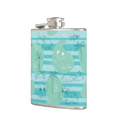 Flasques Animaux mignons jouant avec de l'eau 1 (Gauche)