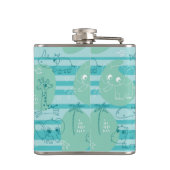 Flasques Animaux mignons jouant avec de l'eau 1 (Dos)