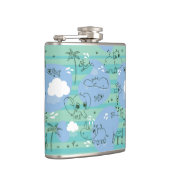 Flasques Animaux mignons jouant avec de l'eau 3 (Droite)