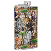 Flasques Animaux sauvages de la Savane africaine (Droite)