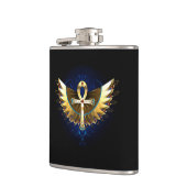 Flasques Ankh or avec ailes (Gauche)