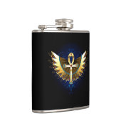 Flasques Ankh or avec ailes (Droite)