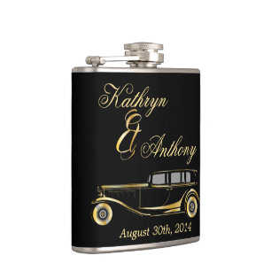Flasques Années folles Gatsby Style Groom's Don