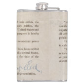 Flasques Années folles Interdiction de discours (Dos)