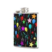 Flasques Anniversaire coloré (Gauche)